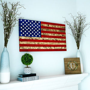Rustic Wooden Flags